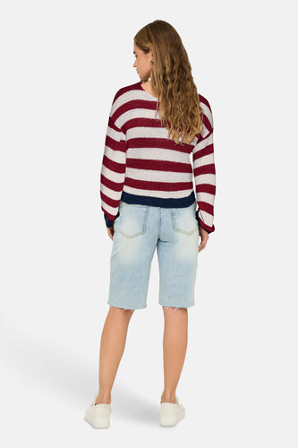 Pull met V-hals - multicolor - ONLY®