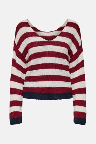 Pull met V-hals - multicolor - ONLY®