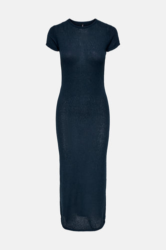 Kleedje met korte mouwen - blauw