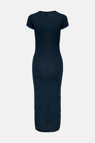 Kleedje met korte mouwen - blauw