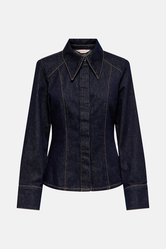 Hemd met lange mouwen - dark blue denim - ONLY®