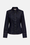 ONLGEMMA LS FITTED RINSE SHIRT DNM YOR
