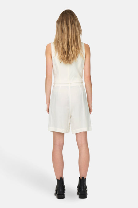 ONLWINDY LIFE HW LINEN BL SHORTS TLR