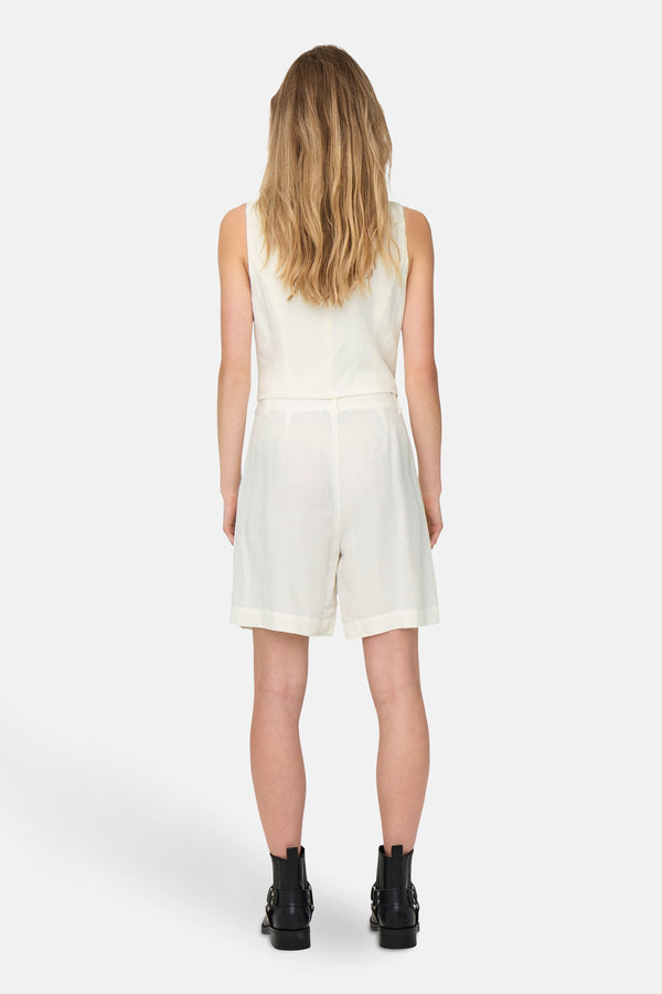 ONLWINDY LIFE HW LINEN BL SHORTS TLR