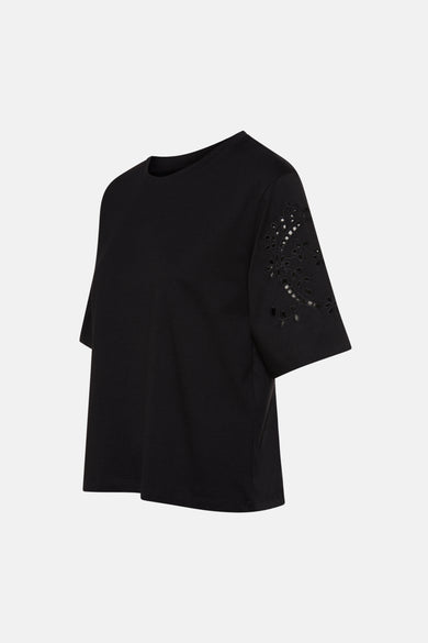 JDYRIO LIFE S/S EMB DETAIL TOP JRS