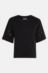 JDYRIO LIFE S/S EMB DETAIL TOP JRS