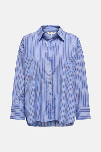 Hemd met lange mouwen - blauw