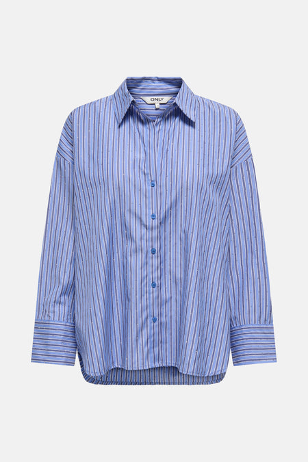 ONLOREGON ALVA LS RHINESTONE SHIRT WVN