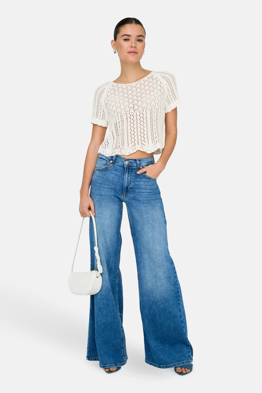 ONLNOLA LIFE S/S PULLOVER KNT NCA - ONLY®