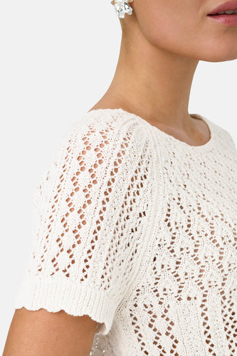 ONLNOLA LIFE S/S PULLOVER KNT NCA - ONLY®