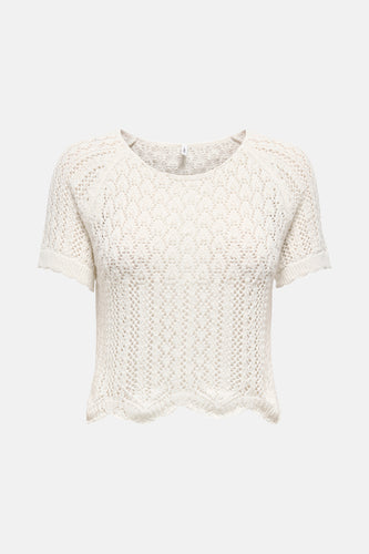 ONLNOLA LIFE S/S PULLOVER KNT NCA - ONLY®