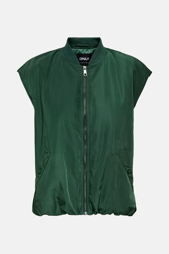 Gilet vert de ONLY ONLY ONLY fer ferm à à la'av.