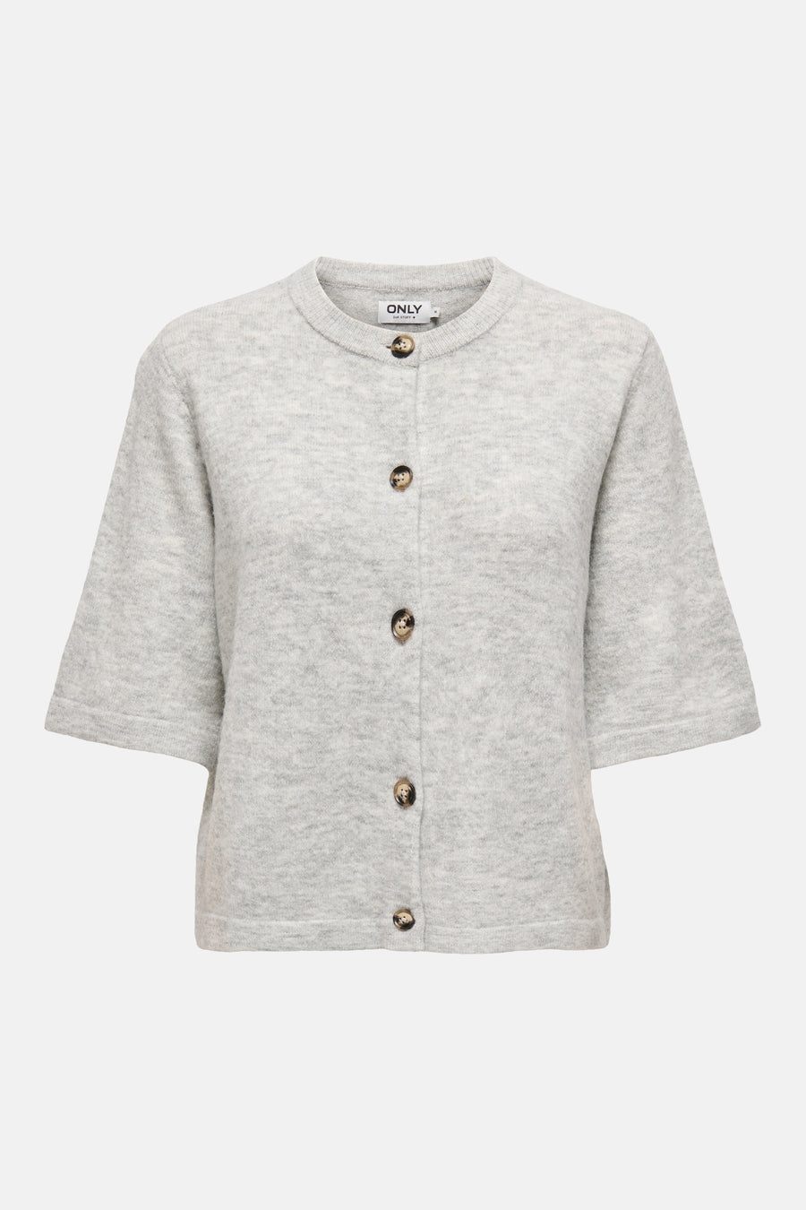 Cardigan - Light Grey Melange