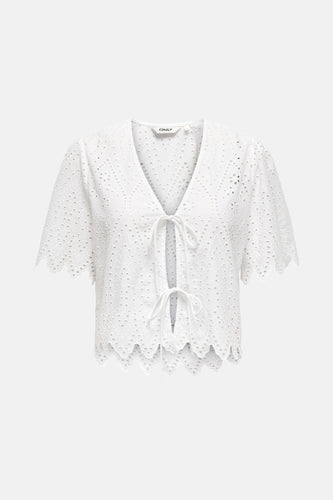 Blouse à manches courtes - blanc - ONLY®