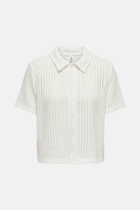 ONLFREYA S/S POLO CARDIGAN JRS