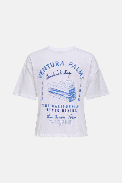 T-shirt (korte mouwen) Wit - ONLY®