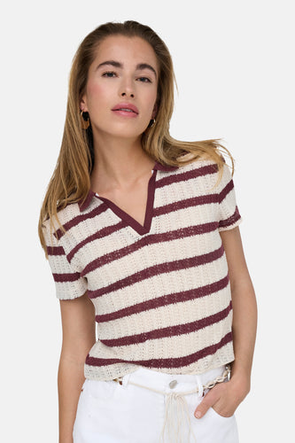 Polo met korte mouwen - ecru - ONLY® - 7