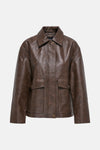 ONLJASMIN FAUX LEATHER JACKET CC OTW