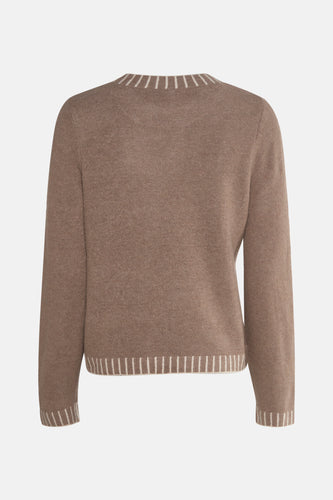 ONLFINA LS STITCH O-NECK CC KNT