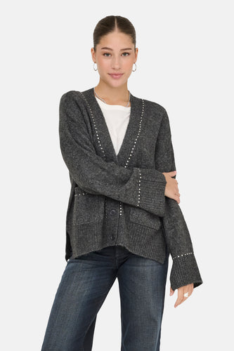 Cardigan - grijs