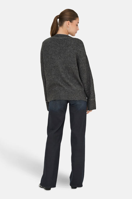 ONLELSIE LS STUDS CARDIGAN CC KNT