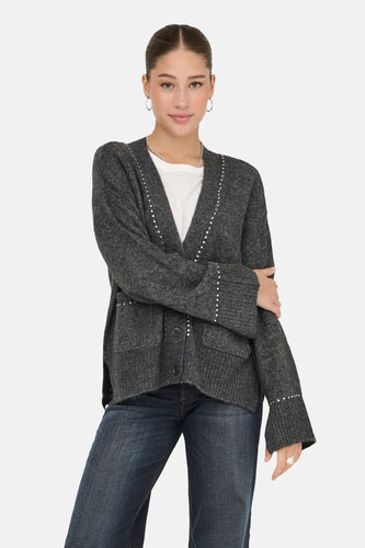 Cardigan - grijs