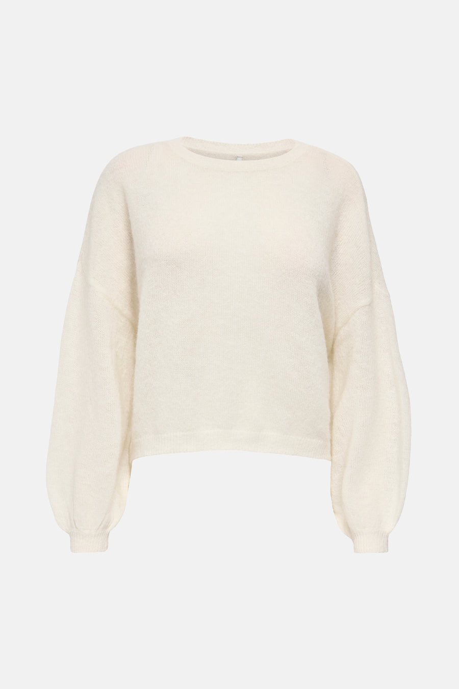 Pull met ronde hals - ecru - ONLY®