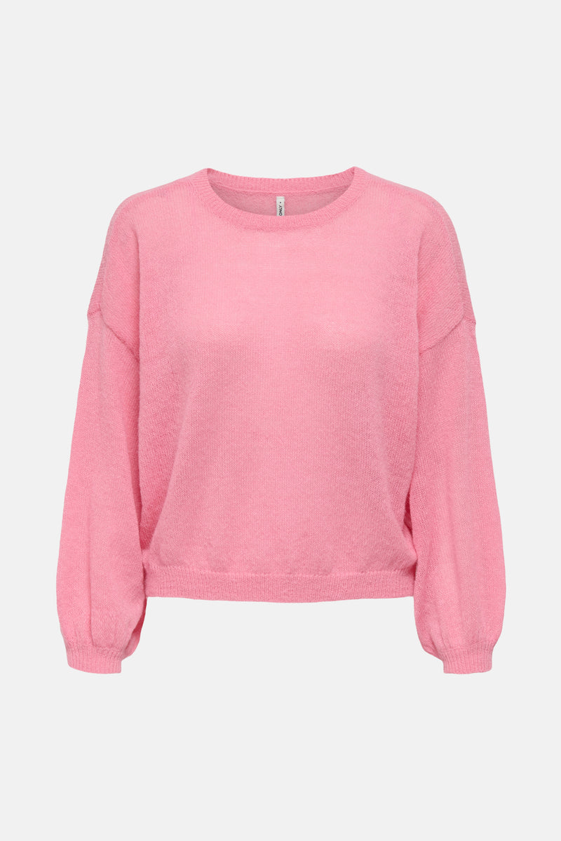 ONLSUSIA LIFE LS O-NECK CC KNT