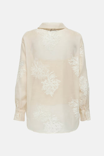 ONLOREGON ANNA LIFE LS EMB SHIRT WVN