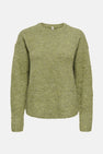 Pull met ronde hals - groen