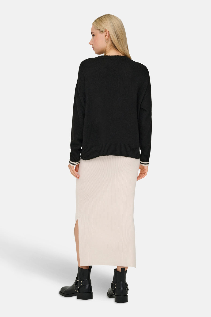 Pull met ronde hals - zwart - ONLY® - 3