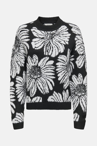 Pull à col rond - noir - JDY