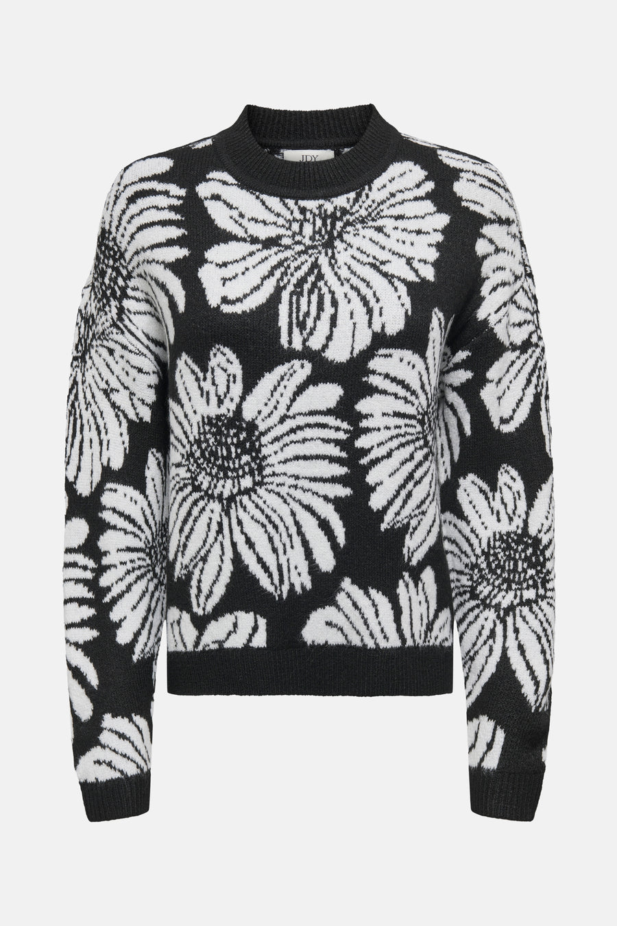 Pull à col rond - noir - JDY