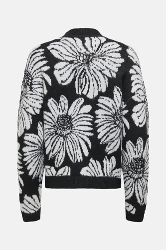 Pull à col rond - noir - JDY