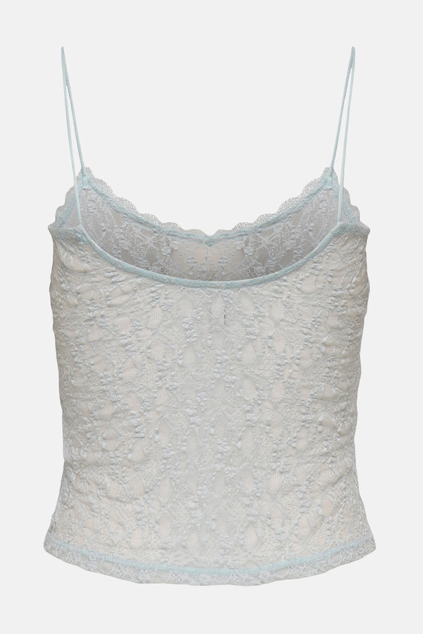 Top (spaghettibandjes) Blauw - ONLY®