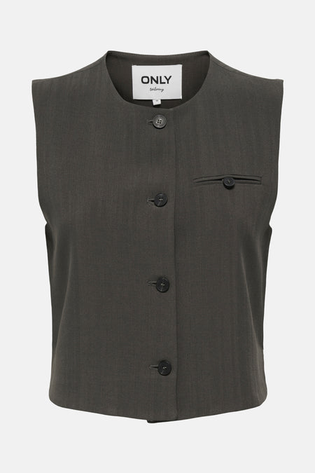 Gilet - bruin