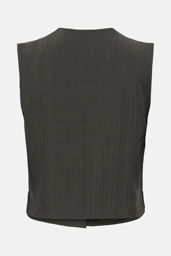 Gilet - bruin