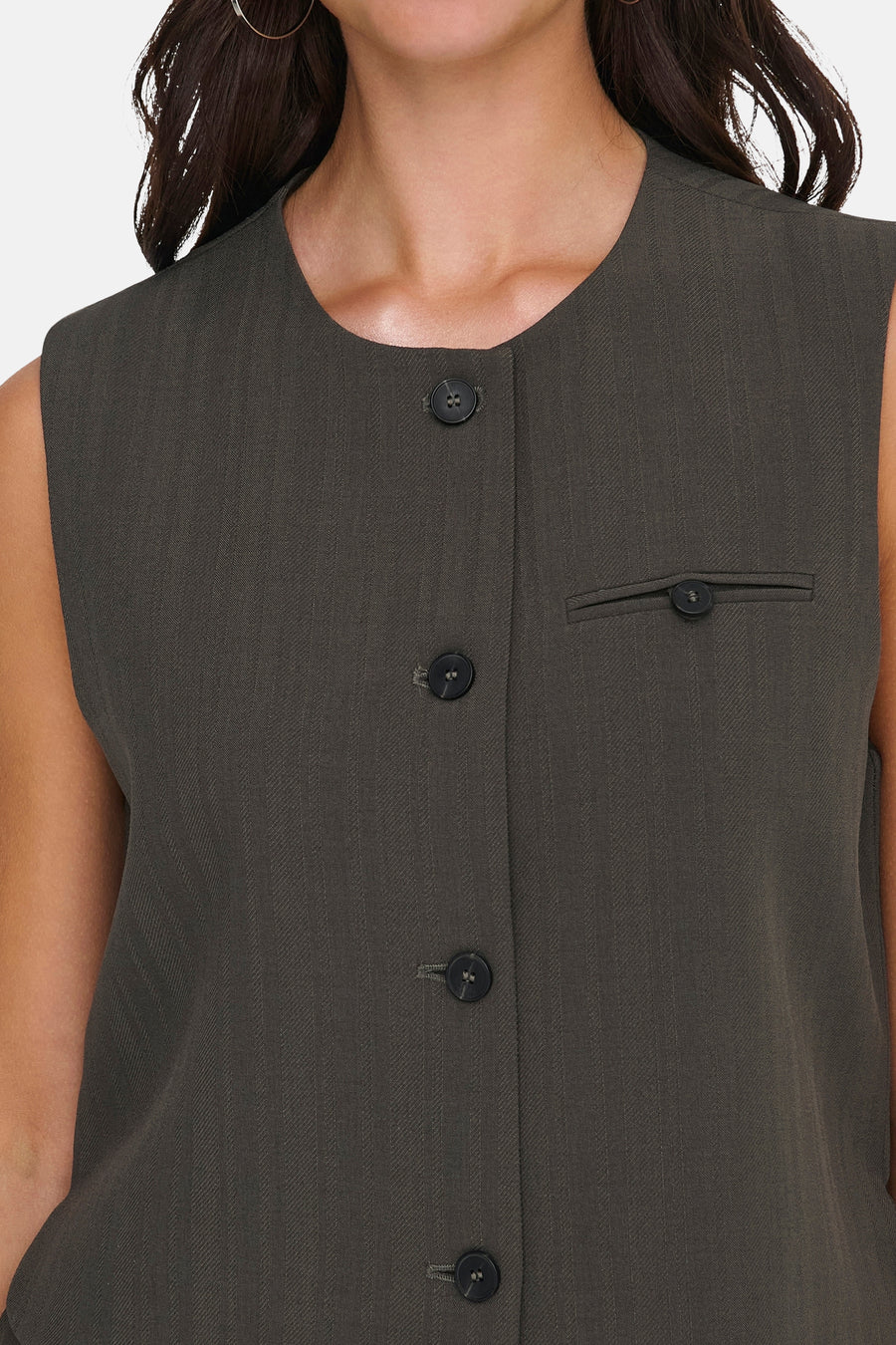 Gilet - bruin - ONLY®