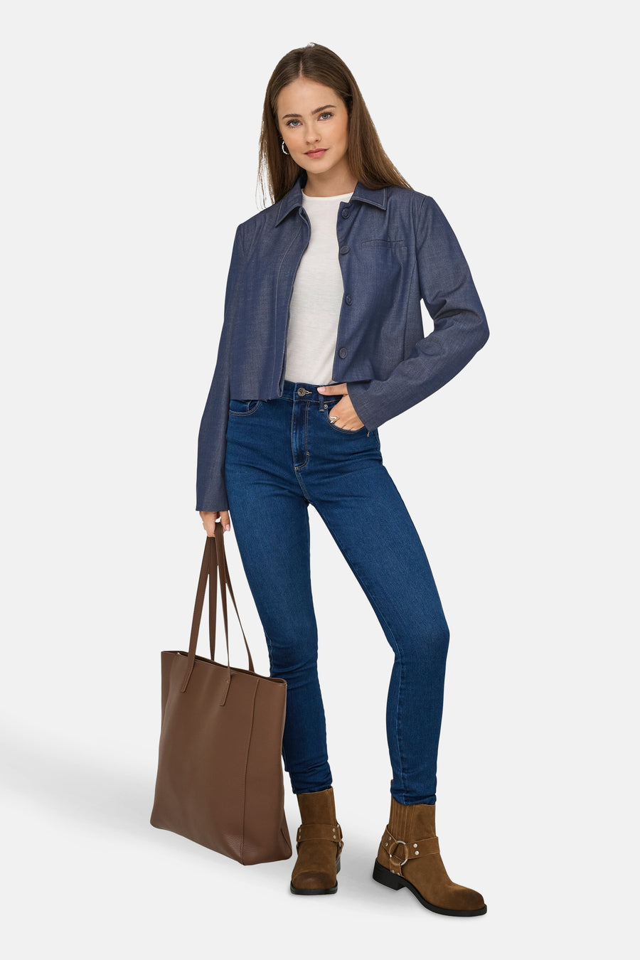 Jeansjas - dark blue denim - ONLY®