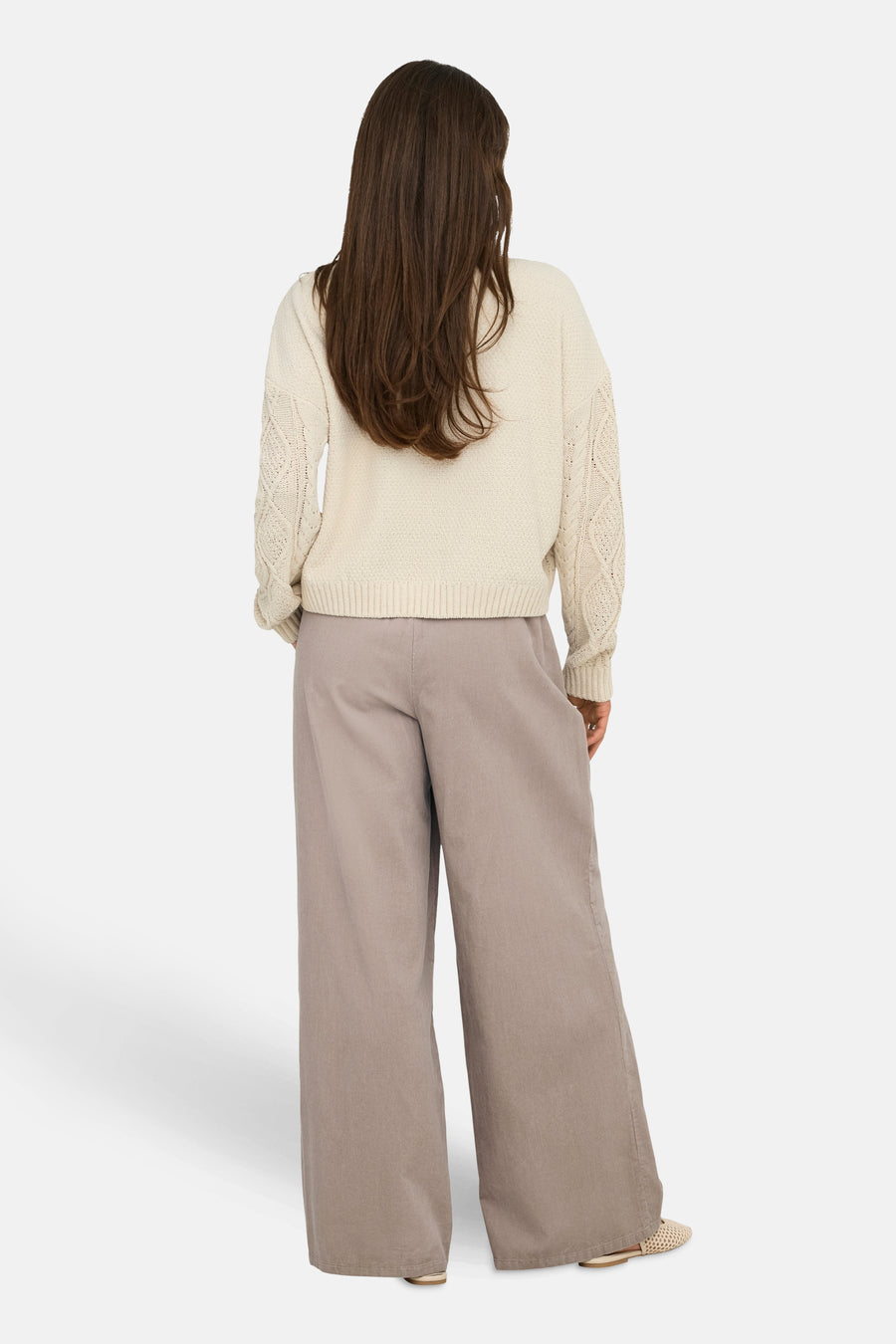 Trui met ronde hals ecru - ONLY® - ONLY®