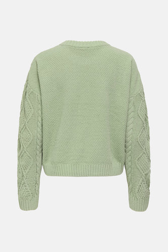 Pull met ronde hals - groen - ONLY®