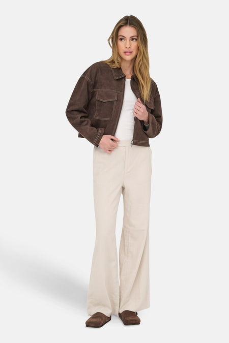 ONLSTINA LIFE FAUX SUEDE JACKET CC PNT