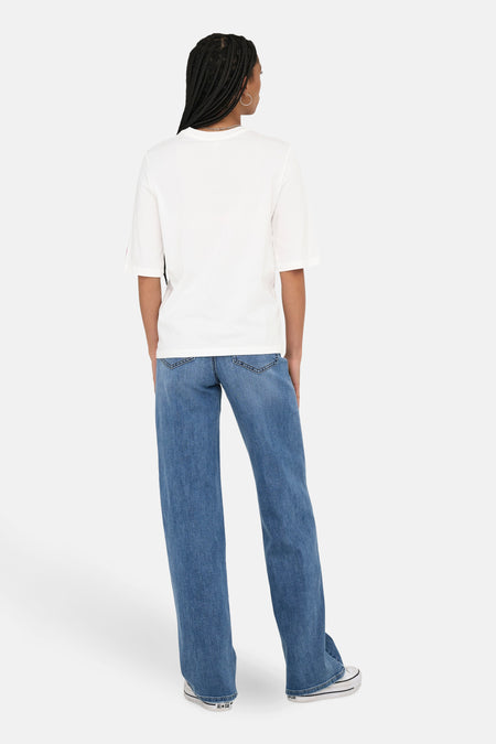 T-shirt met korte mouwen - wit