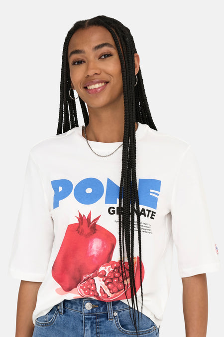 T-shirt met korte mouwen - wit