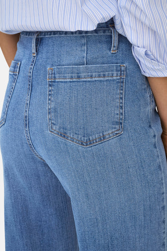 VANESSA - mid blue denim