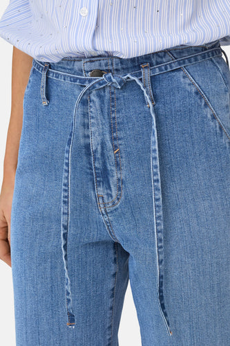 VANESSA - mid blue denim