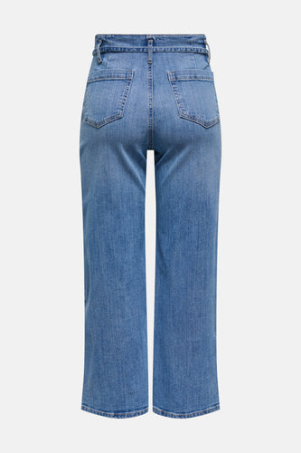 VANESSA - mid blue denim