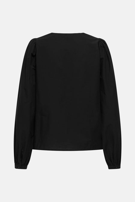 Blouse met lange mouwen - zwart