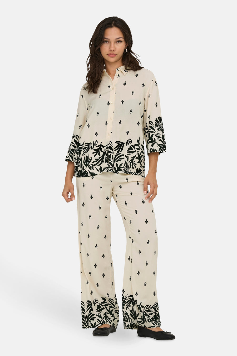 Broek - ecru