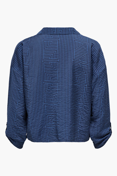 Hemd met lange mouwen - blauw